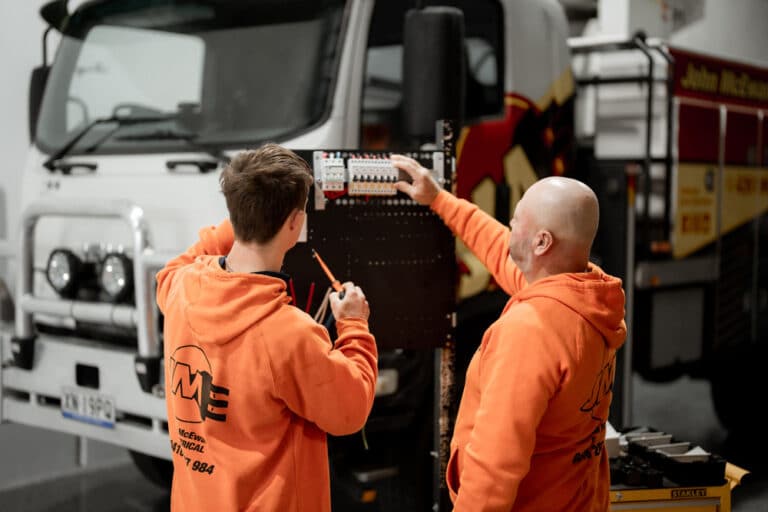 Level 2 Electricians Fixing Switchboard